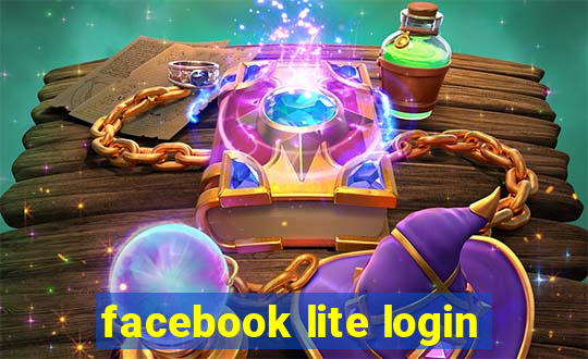 facebook lite login